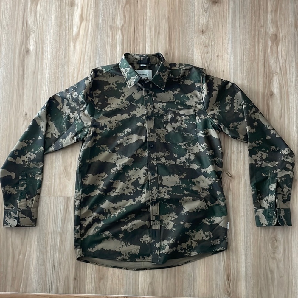 Carhartt slim button down shirt